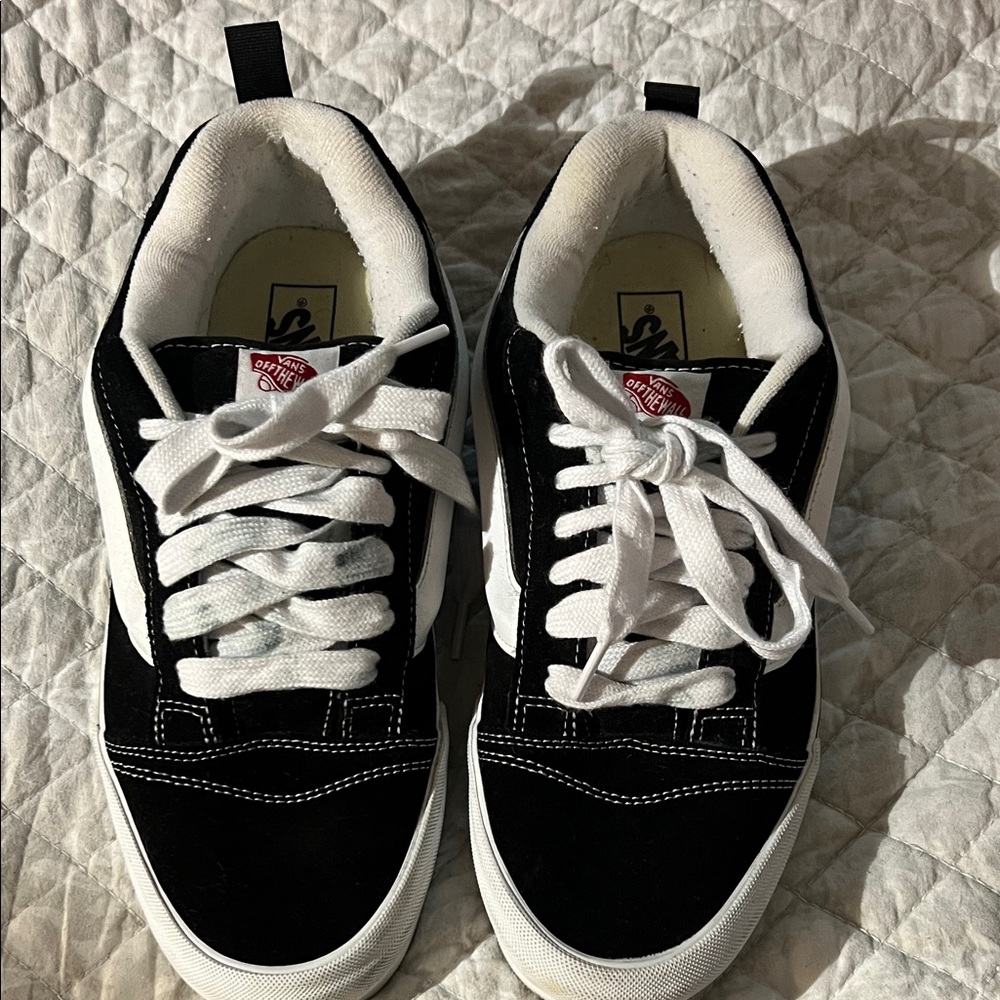 Vans Black and White Classic Sneakers